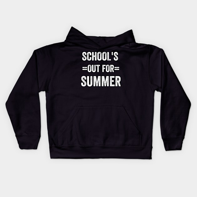 School's out for summer Kids Hoodie by badrianovic